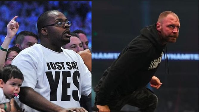 Jon Moxley forcefully kisses former WWE star's mother at AEW All In 2023