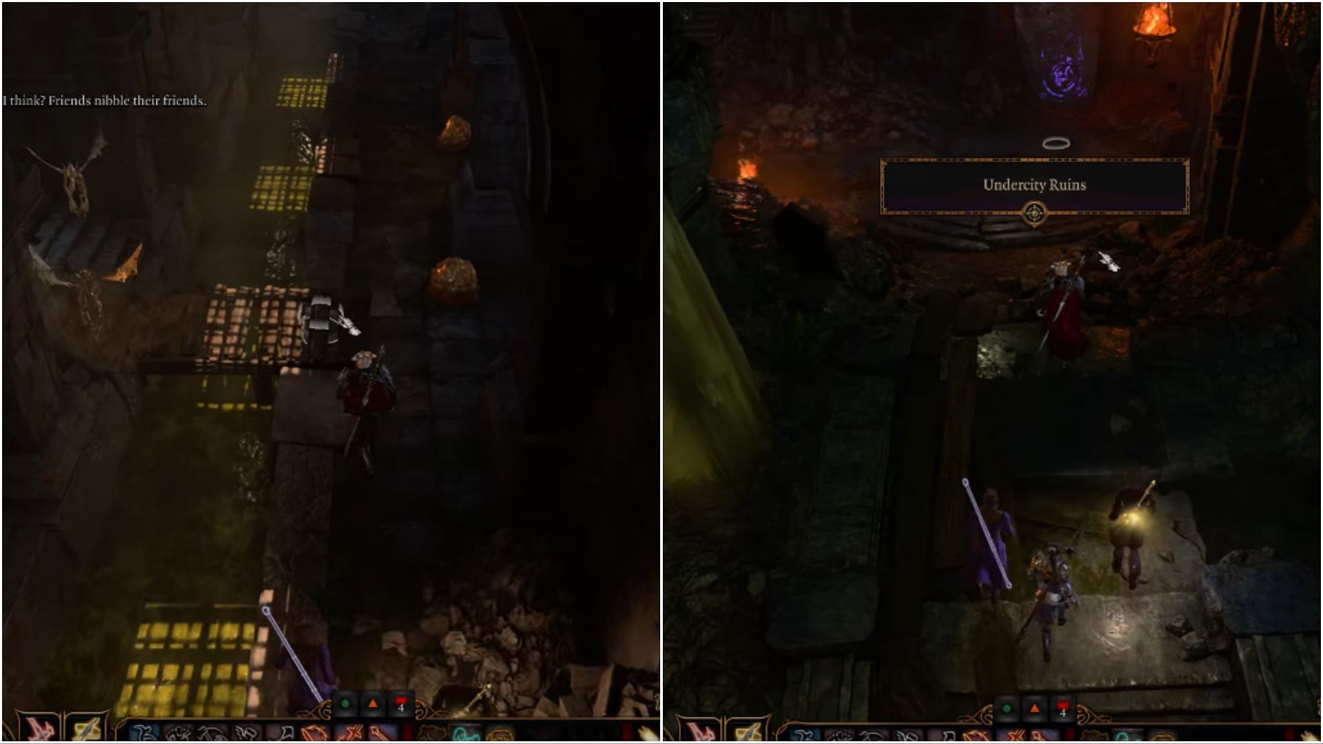 Undercity Ruins in Baldur&#039;s Gate 3 (Image via Larian Studios)