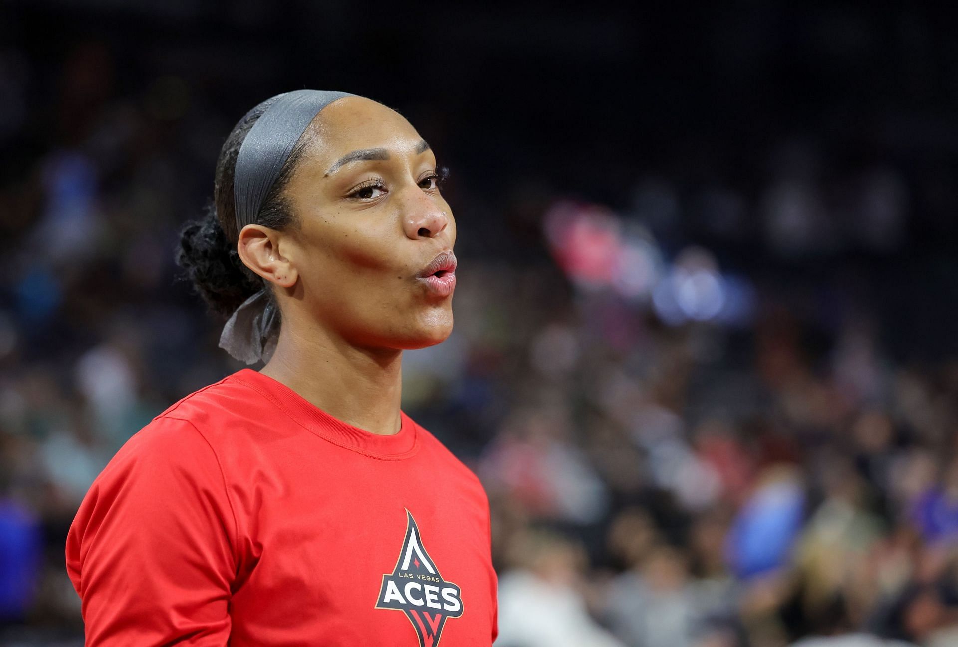 Las Vegas Aces C/F Candace Parker Out (Foot Injury) 