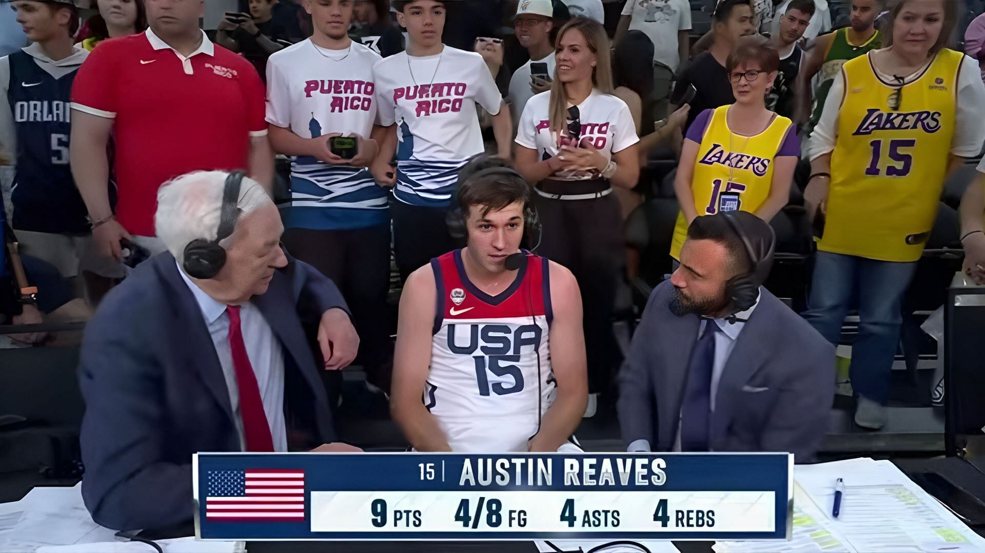 LeBron James shows his love for Austin Reaves after Team USA exhibition game