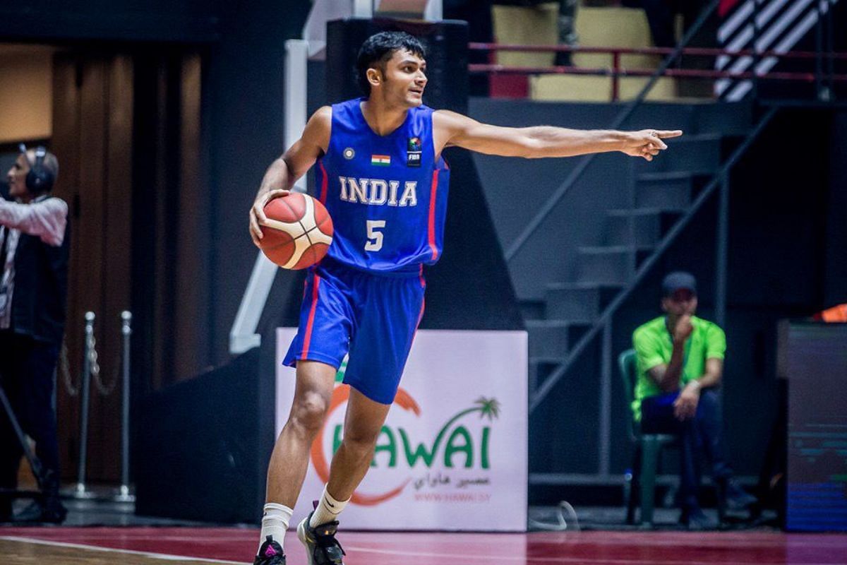 India defeated Indonesia in their 2nd match of the FIBA Olympics Asia pre-qualifying tournament on Sunday (image: FIBA)