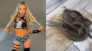 [Photos] Liv Morgan shows off new look after cutting her hair amid WWE absence