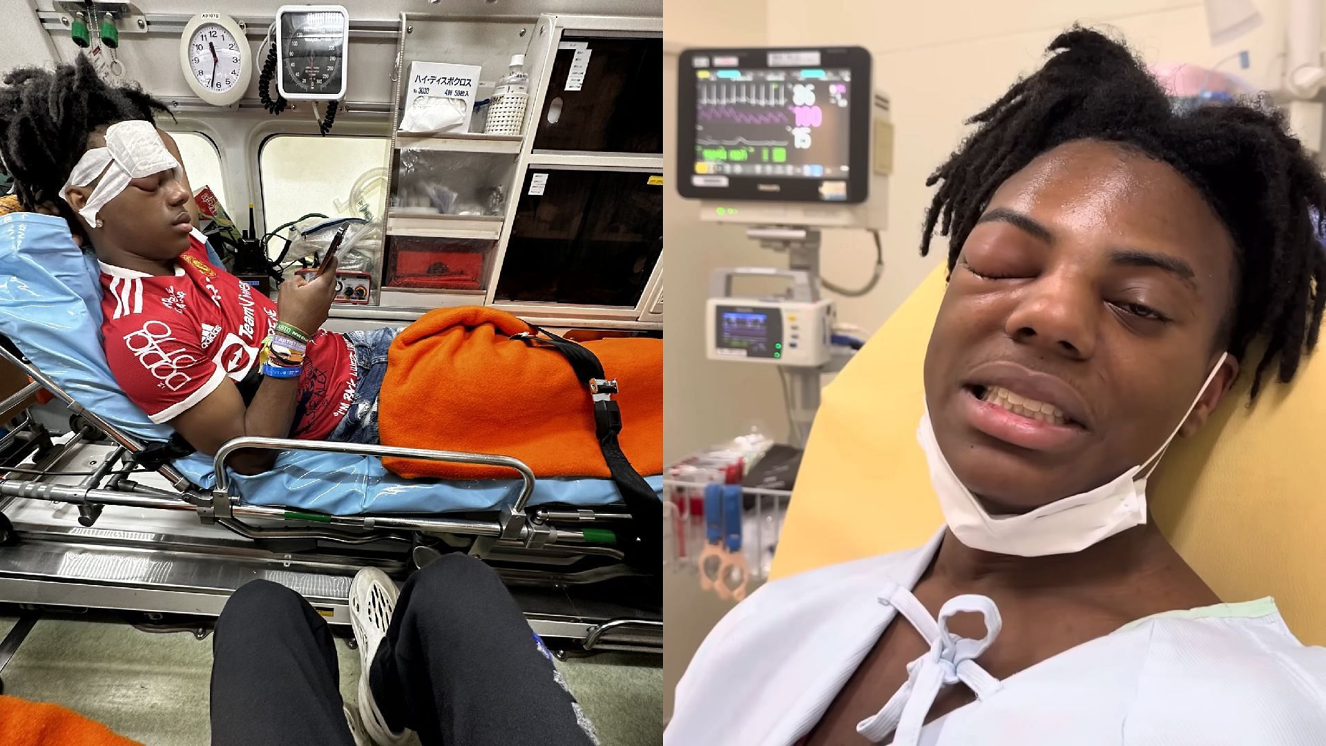 IShowSpeed gave another update in the hospital (REACTION) #cloutynaz #