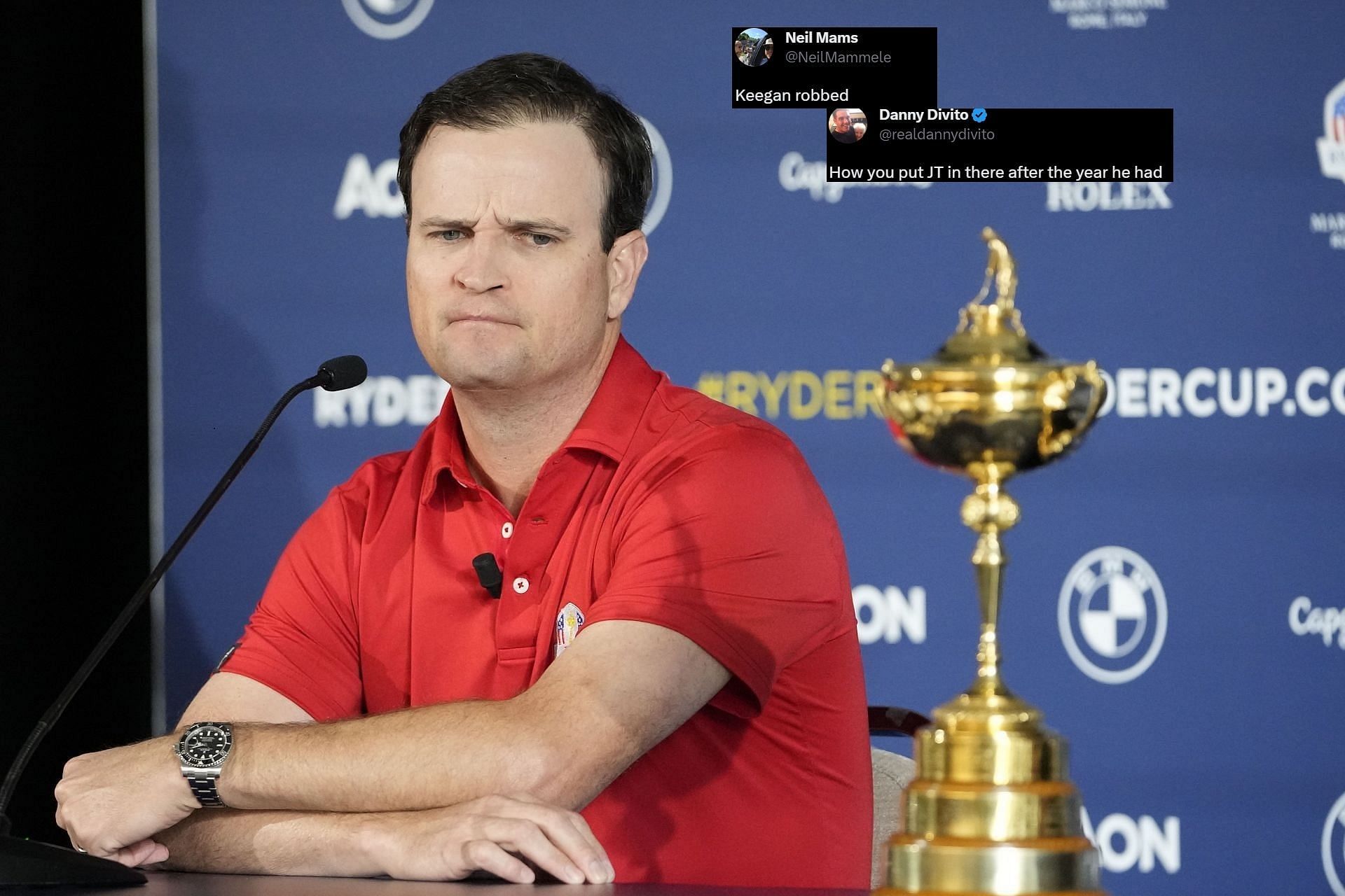 Zach Johnson to announce his picks for the 2023 Ryder Cup on Tuesday, August 29