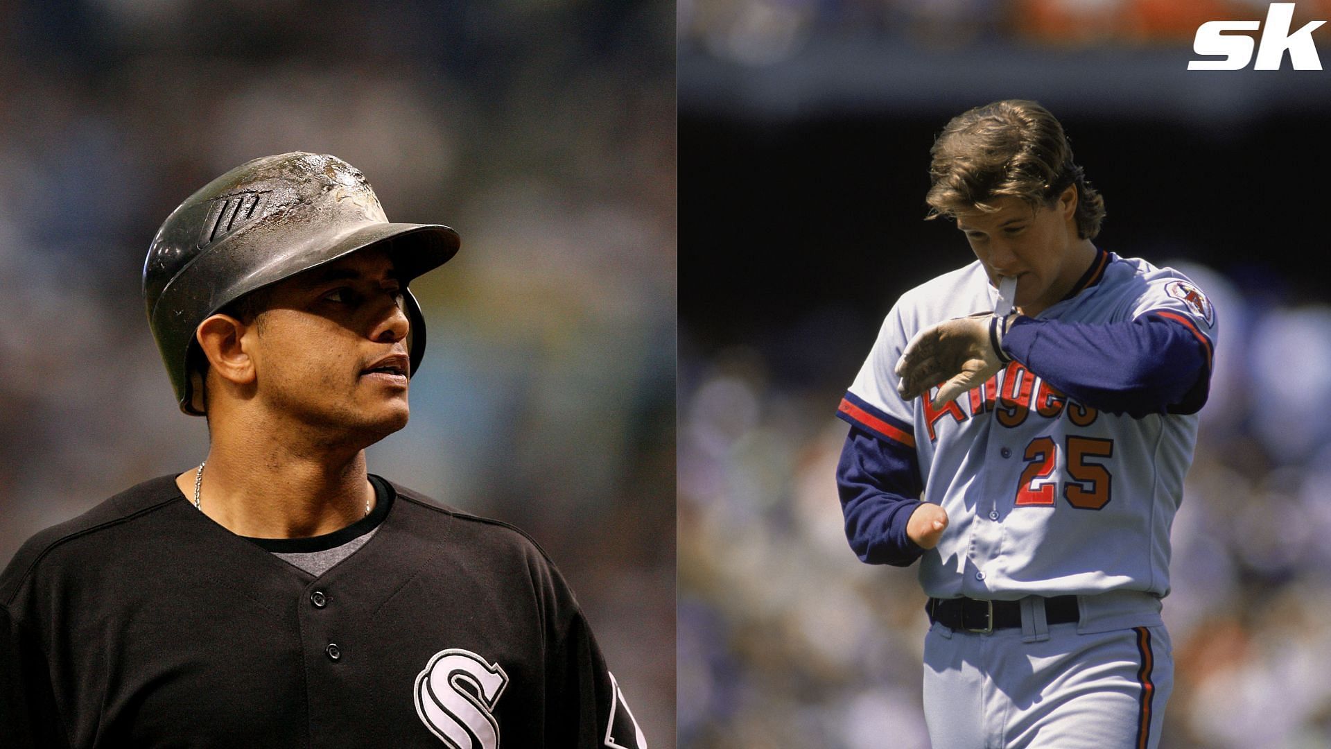 Which Angels players have also played for the White Sox? MLB