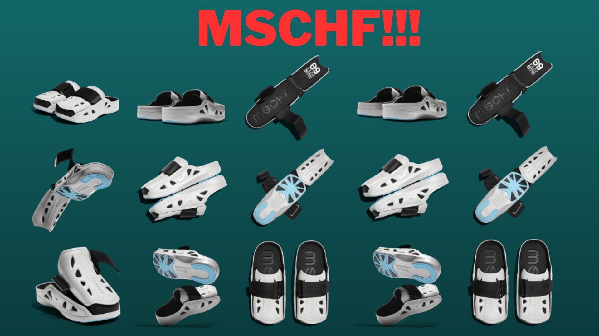 MSCHF AC2 sandals (Image via MSCHF)