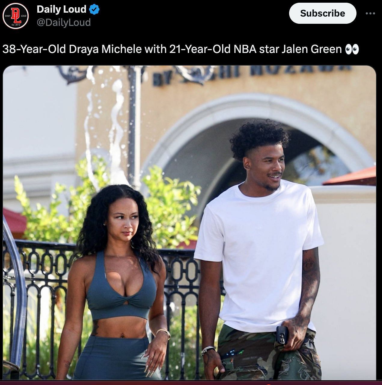 Who is Draya Michele? Houston Rockets Jalen Green spotted with 38-year-old fitness model