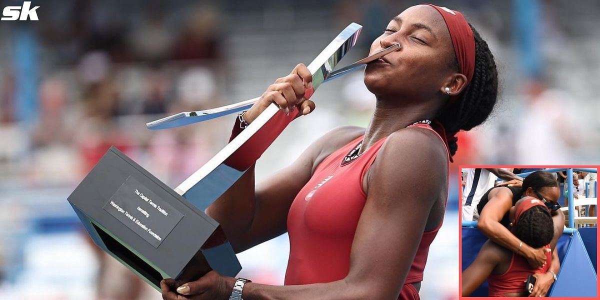 Coco Gauff Shares An Emotional Moment With Her Mother After Winning Biggest Career Title At Citi