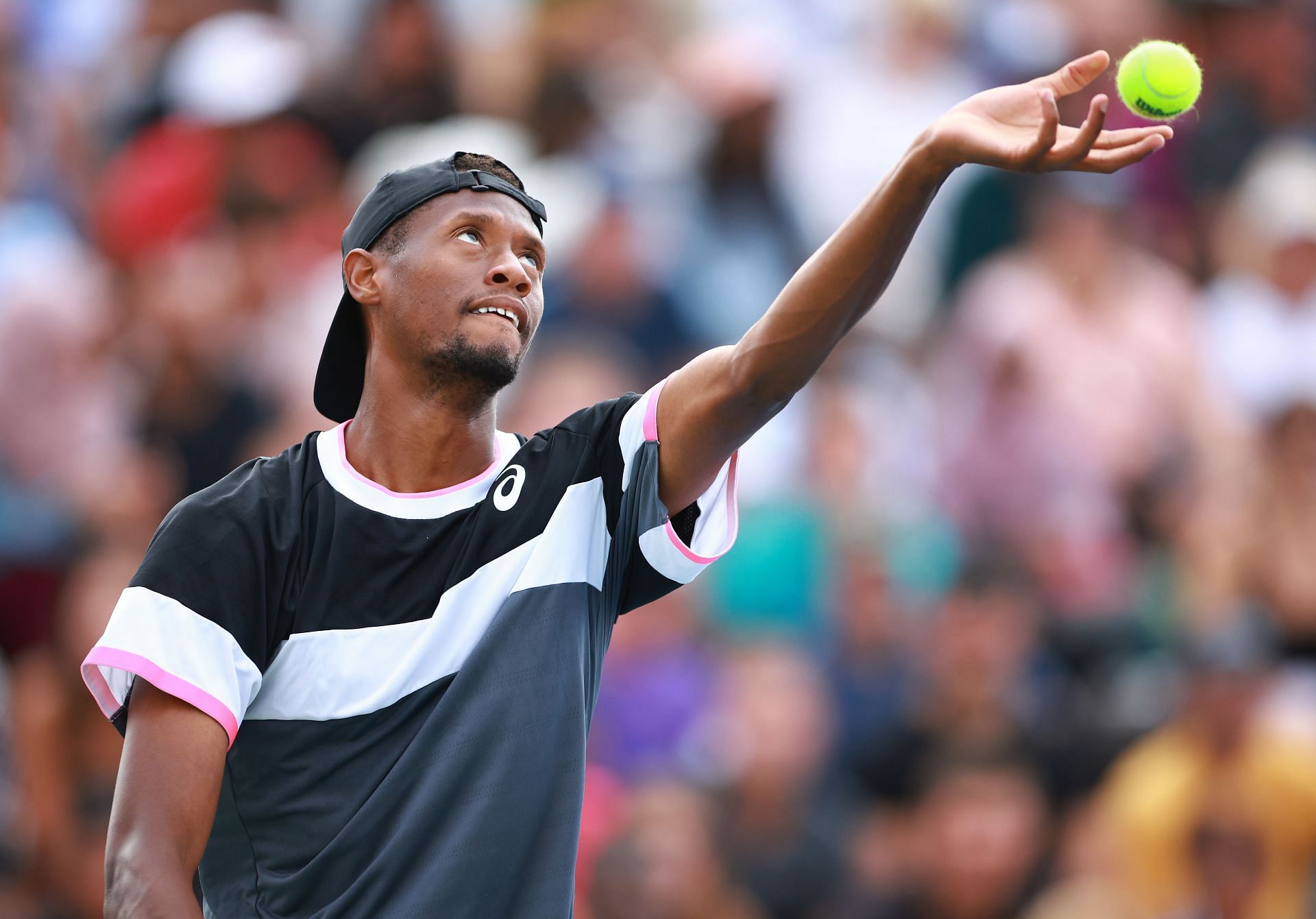 Christopher Eubanks in action: Canadian Open