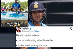 "India's Babar Azam" - Fans erupt after Shubman Gill's aggressive 77 in 4th India vs West Indies T20I