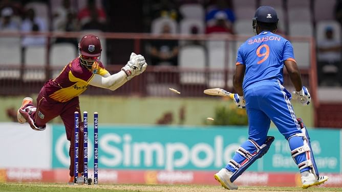 Nicholas Pooran penalized for breaching ICC Code of Conduct during 2nd T20I against India