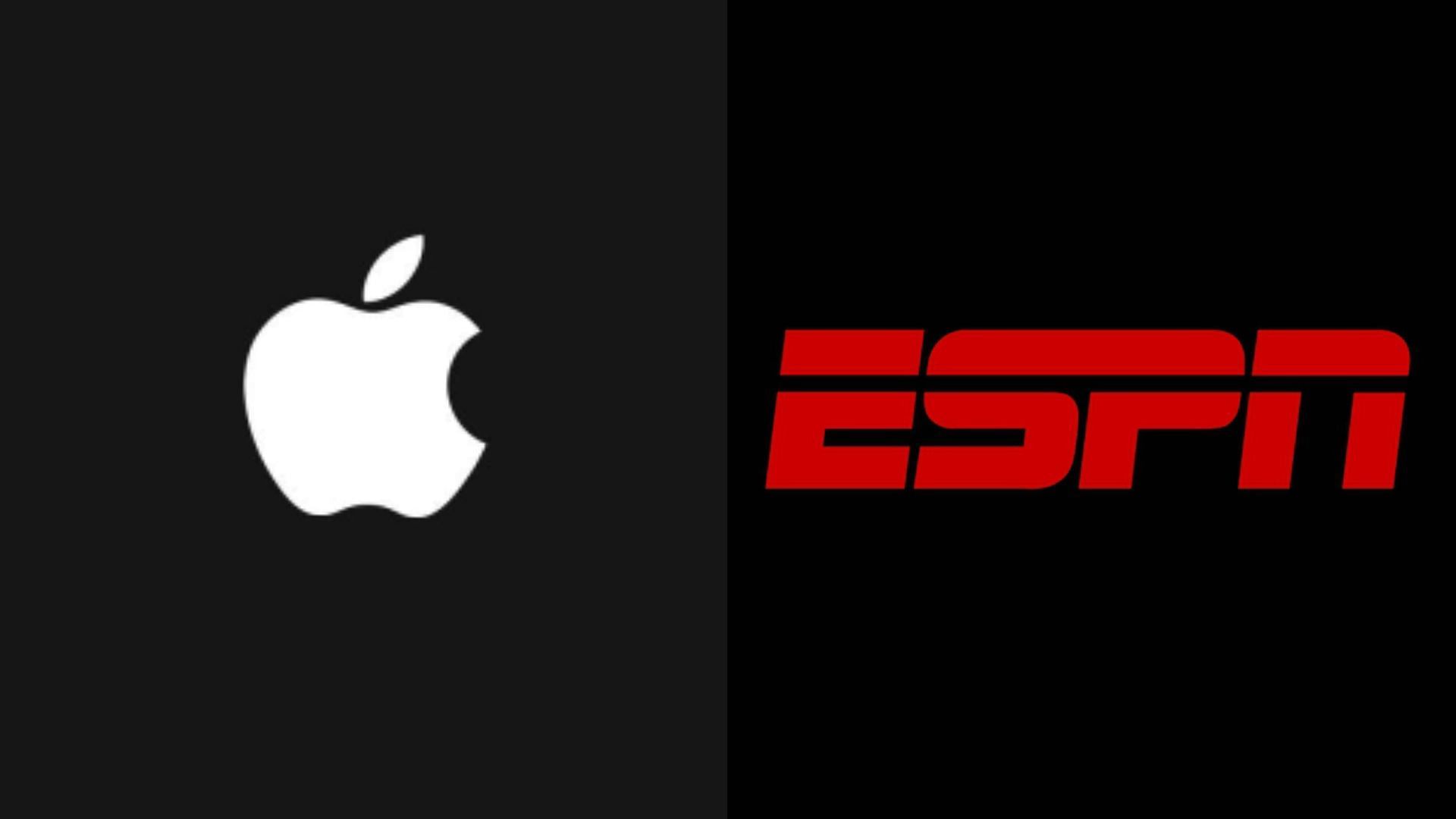 Apple and ESPN logo