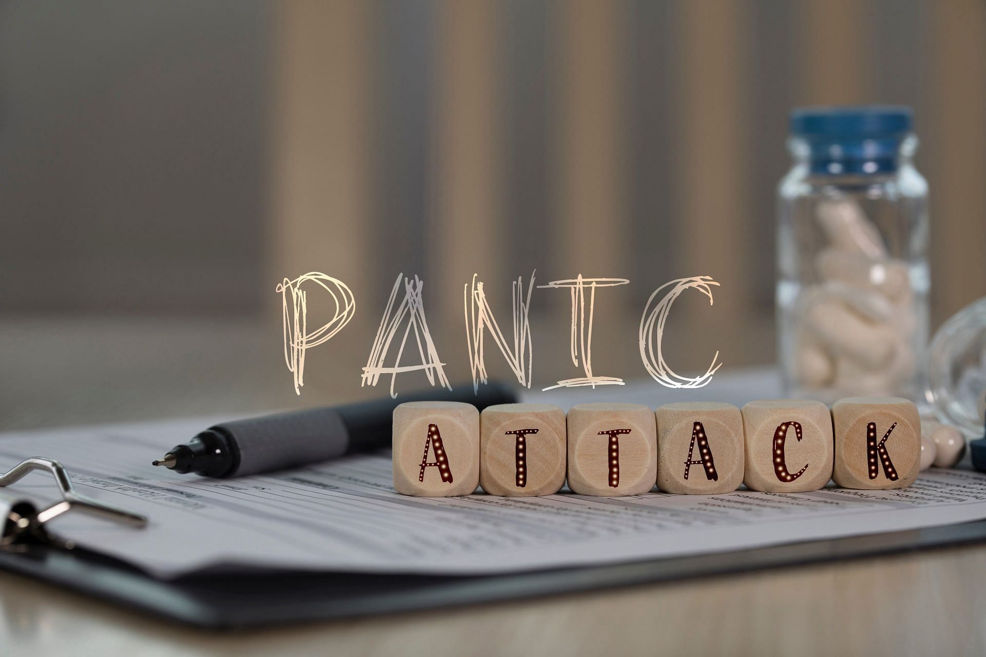 Panic doesn&#039;t necessarily have specific triggers, sometimes it can pop up out of the blue. (Image via Vecteezy/ Ecaterina)