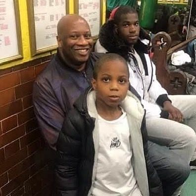 Daniel Dubois with his father, Source:- Instagram, @dynamite_daniel_dubois