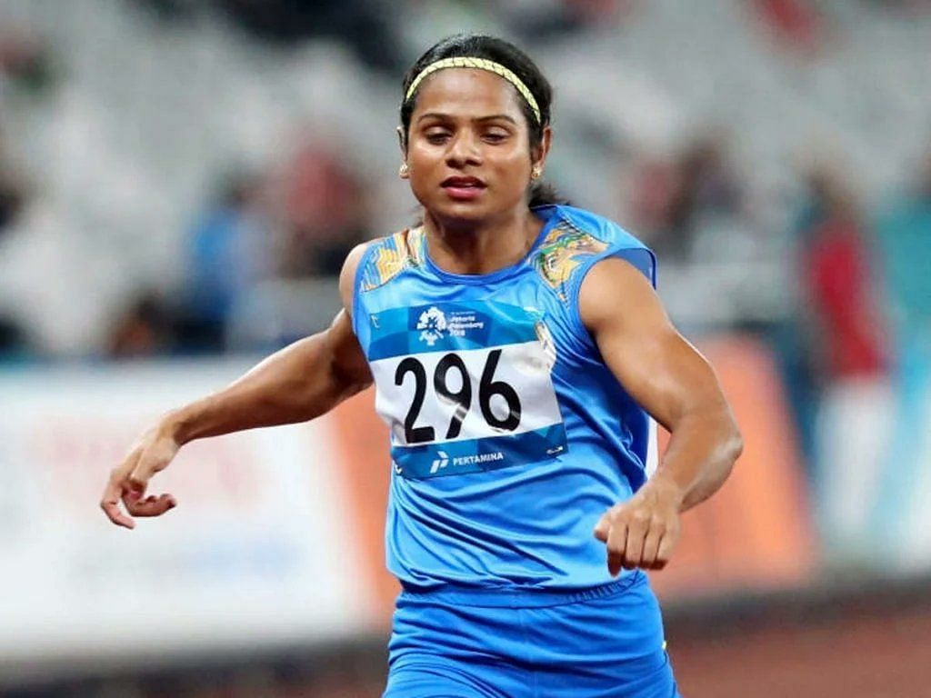 Dutee Chand faces doping setback, banned for four years (Image via Odisha Bytes)