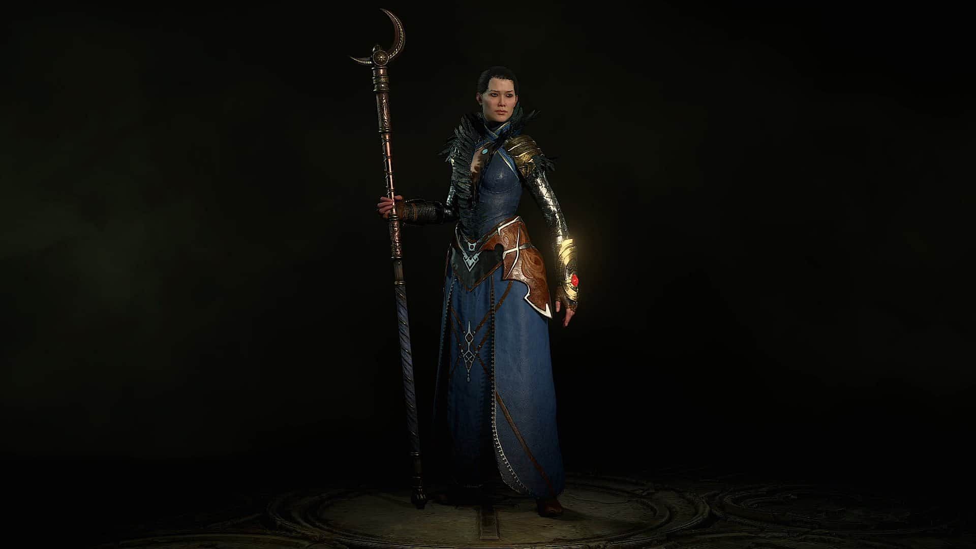 Diablo 4 female Sorcerer. 