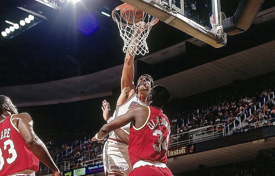 Lebanese-born Rony Seikaly in the NBA