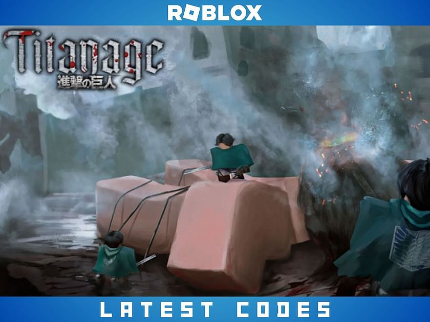 Roblox Titanage Codes (August 2023): Free Rewards