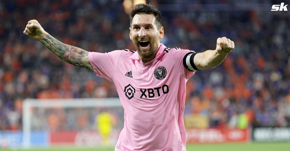 Lionel Messi scored on his MLS debut for Inter Miami on Saturday.