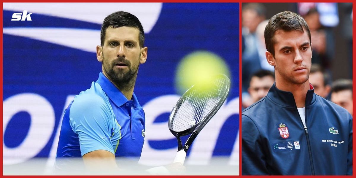 Novak Djokovic and Laslo Djere will play at the US Open.