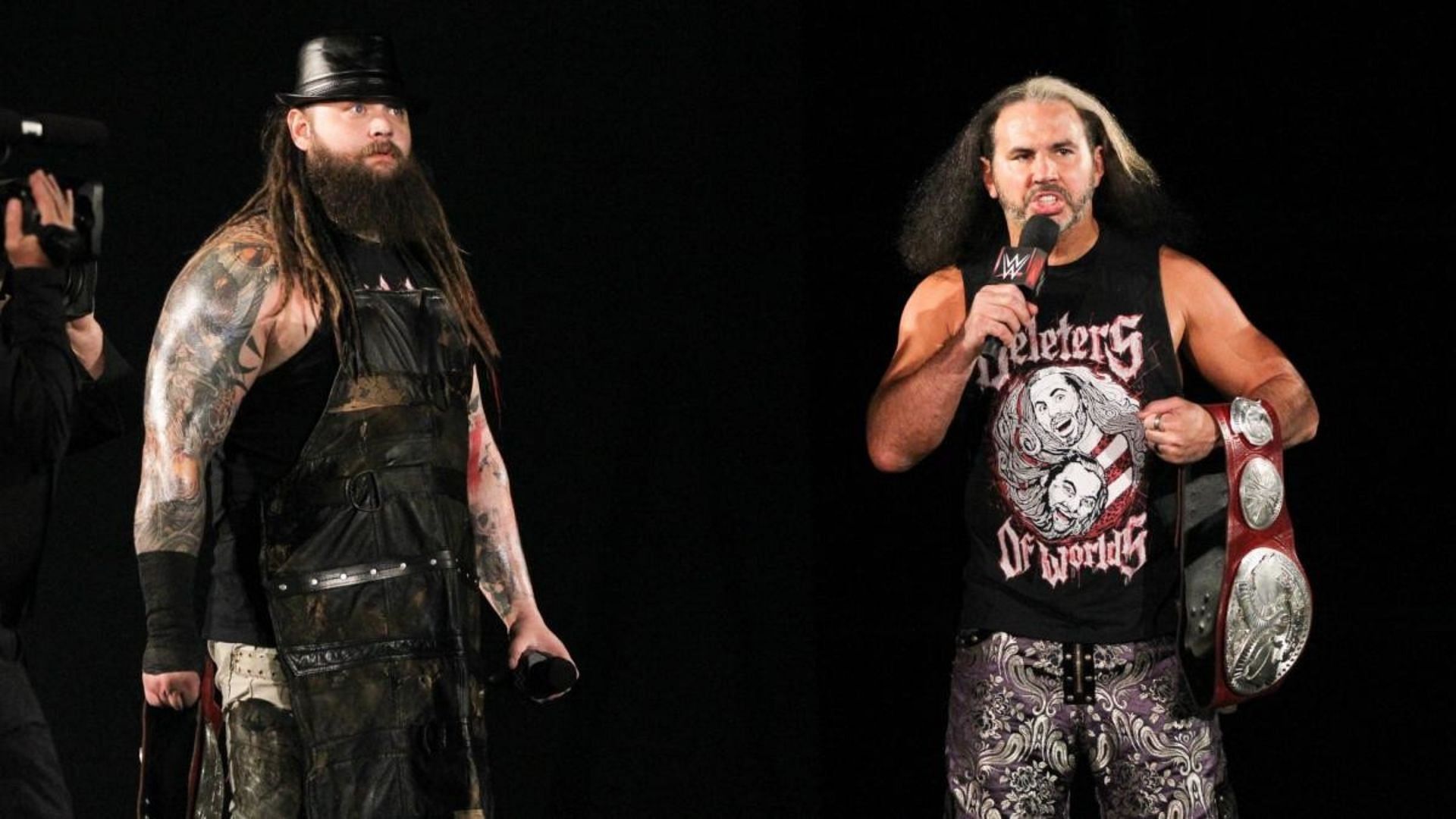 Bray Wyatt and Matt Hardy once formed the Deleters of Worlds
