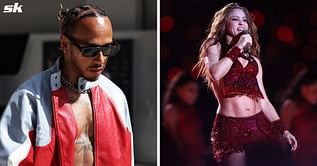 Spanish model Tamara Gorro claims Lewis Hamilton met Gerard Pique's ex Shakira at luxurious Ibiza mansion