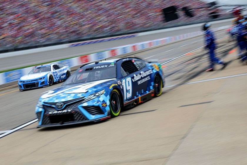 Martin Truex Jr. secures consecutive stage wins in Michigan Cup Series race