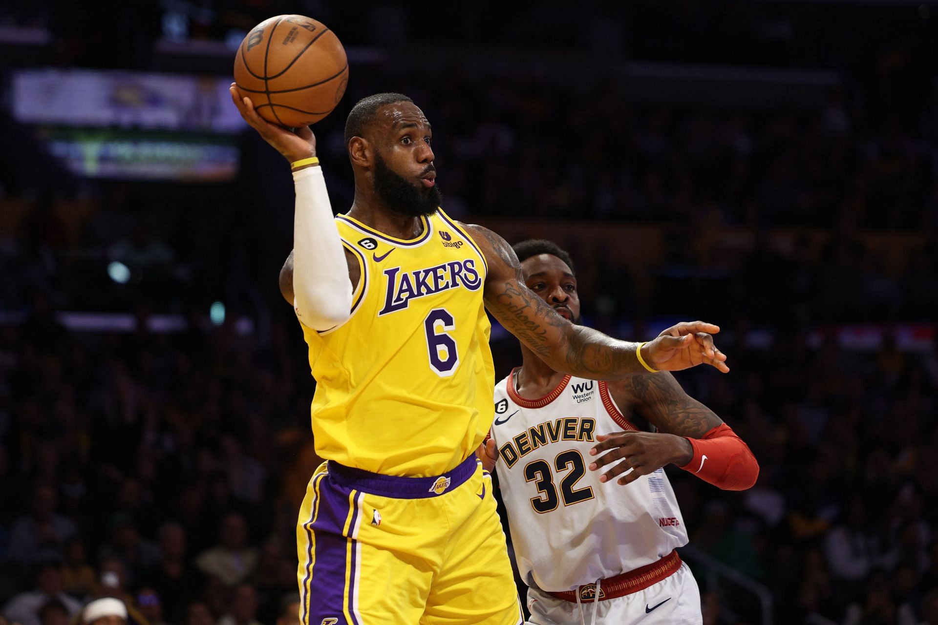 LeBron James, Denver Nuggets v Los Angeles Lakers - Game Four