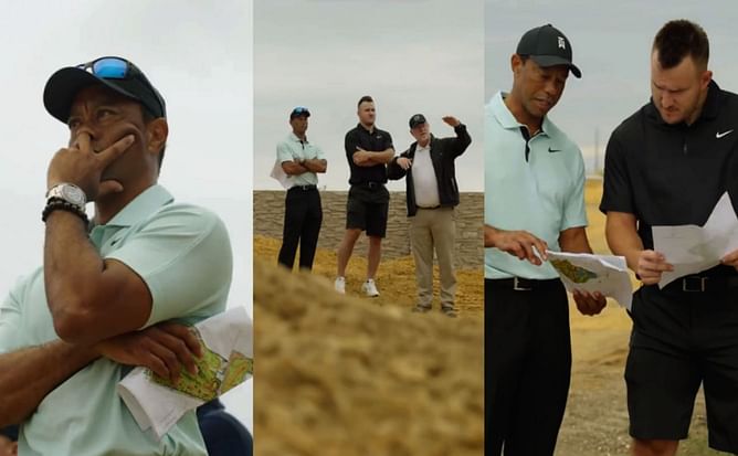 WATCH : Tiger Woods seen at Trout National Golf Course for a site visit