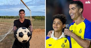 Brazilian influencer Luva de Pedreiro reacts to reports of him naming his son Cristiano Ronaldo Jr