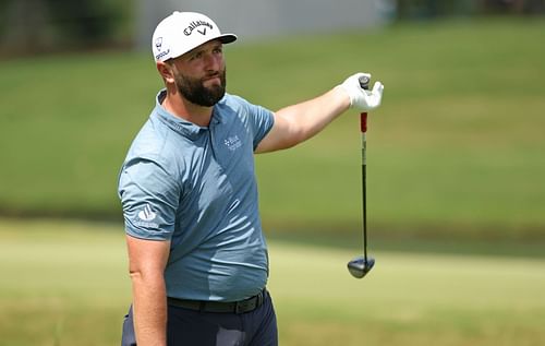 Jon Rahm at the 2023 FedEx St. Jude Championship (via Getty Images)