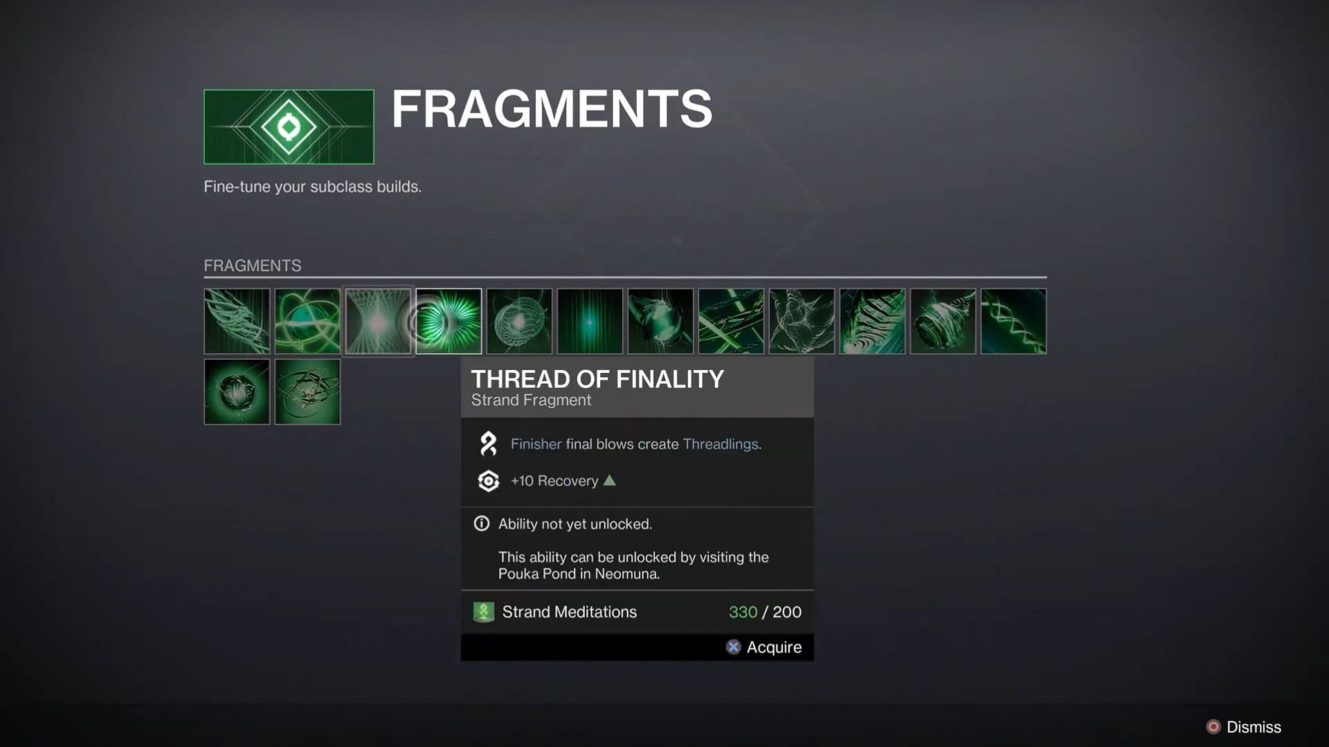 5 Best Destiny 2 Strand Fragments for Warlocks