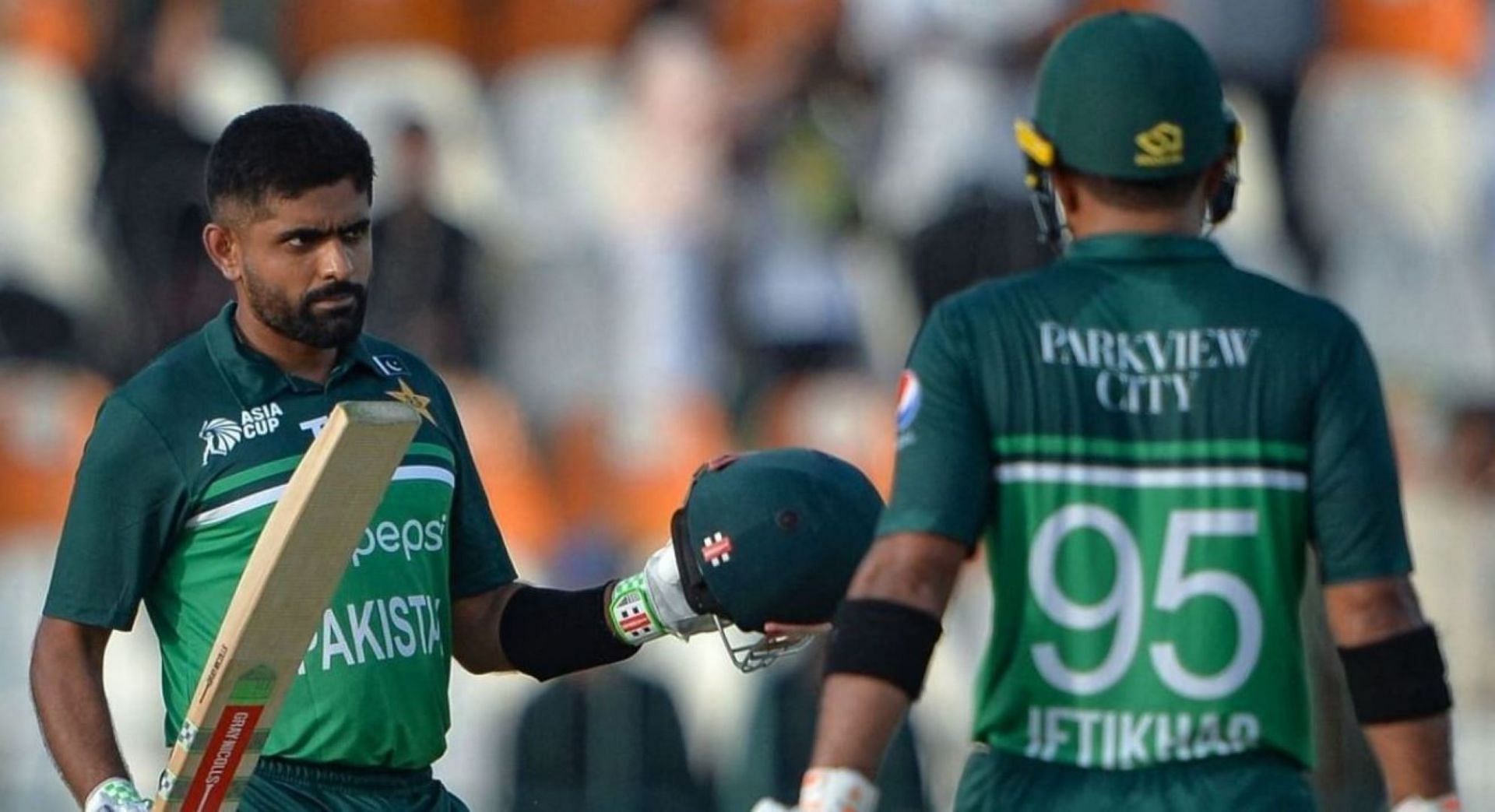 The duo put on a double-century run partnership.