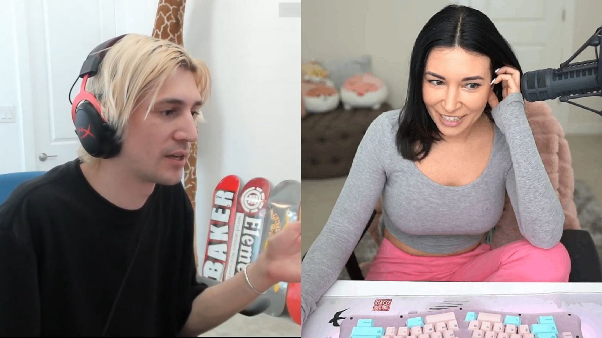 xQc is living at Alinity