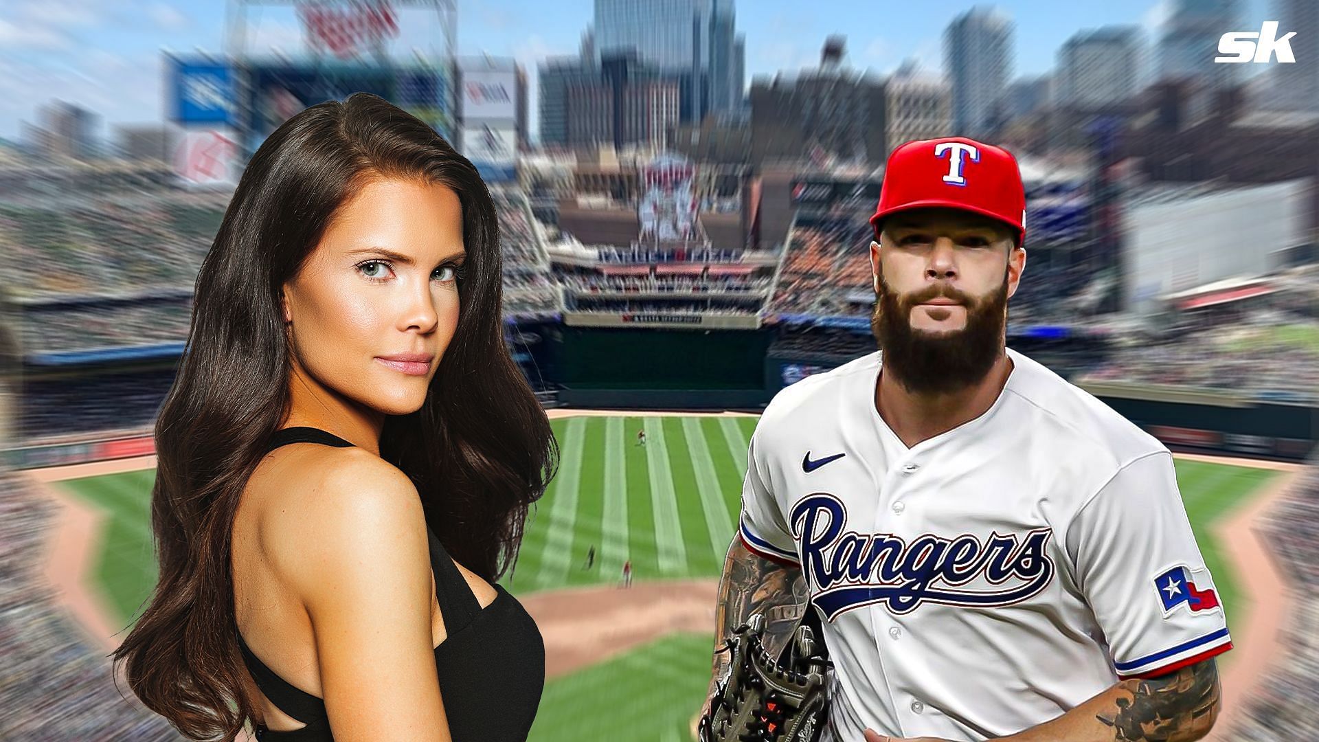 Dallas Keuchel along with his wife Kelly Nash