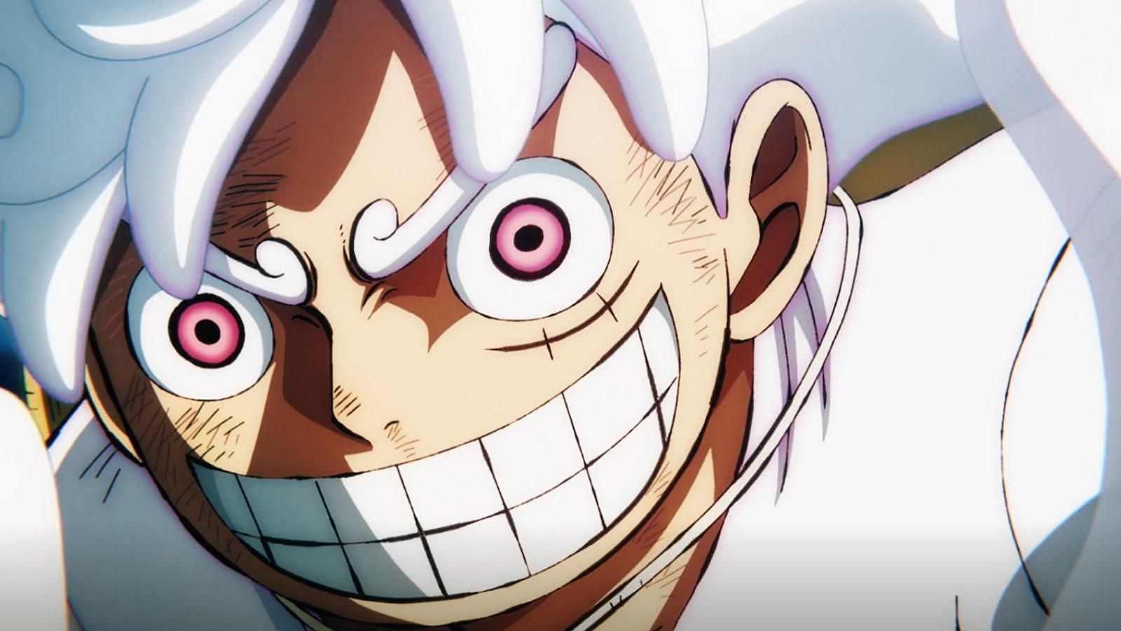 Download Luffy Entering Gear 5 Wallpaper