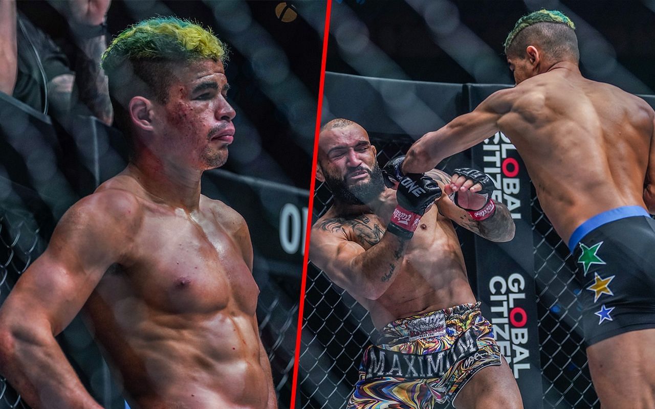 Fabricio Andrade (left). [Image: ONE Championship]