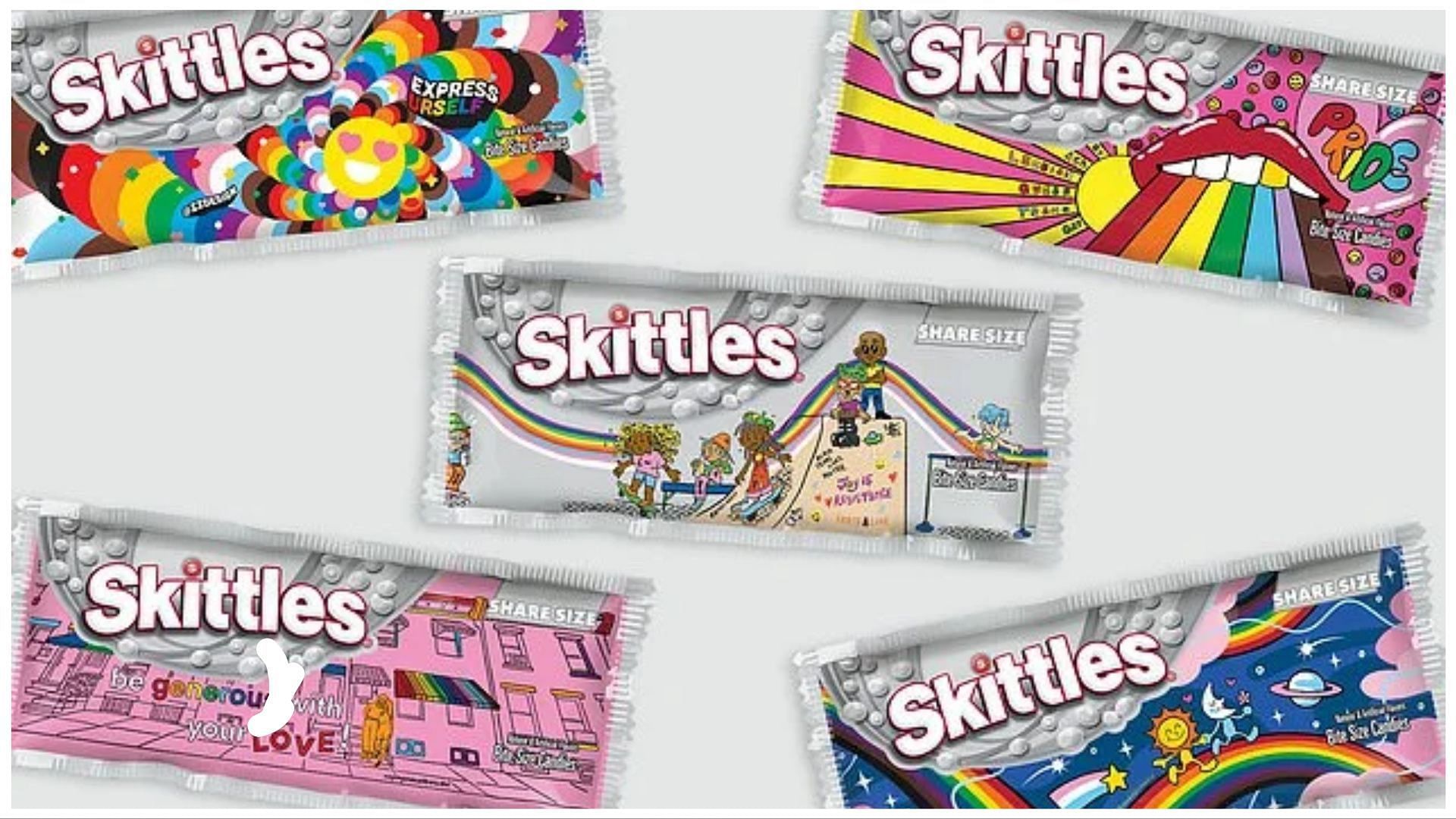 The brand faces backlash over its partnership with GLAAD (Image via Skittles)