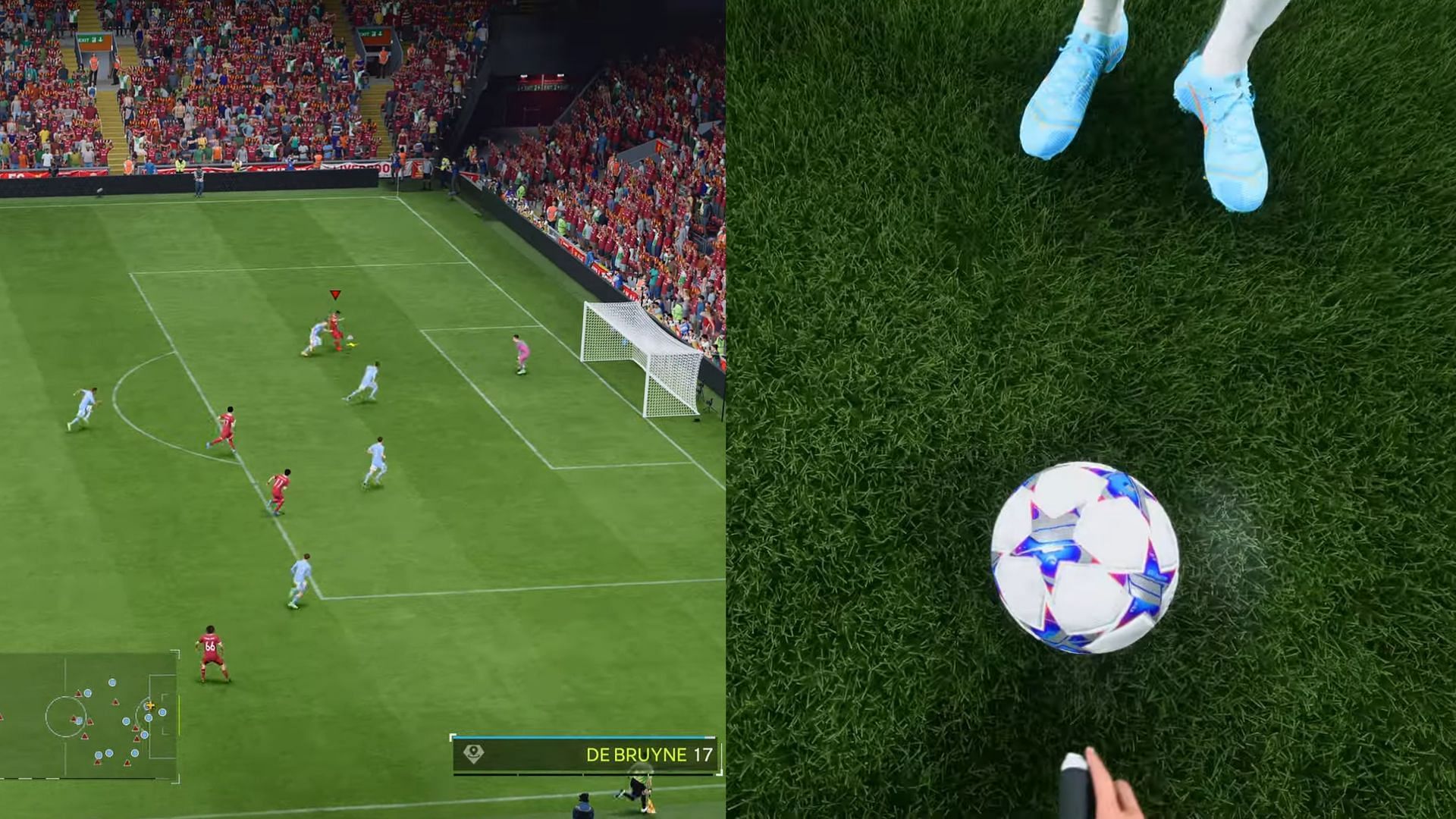 New gameplay camera (Image via EA Sports)