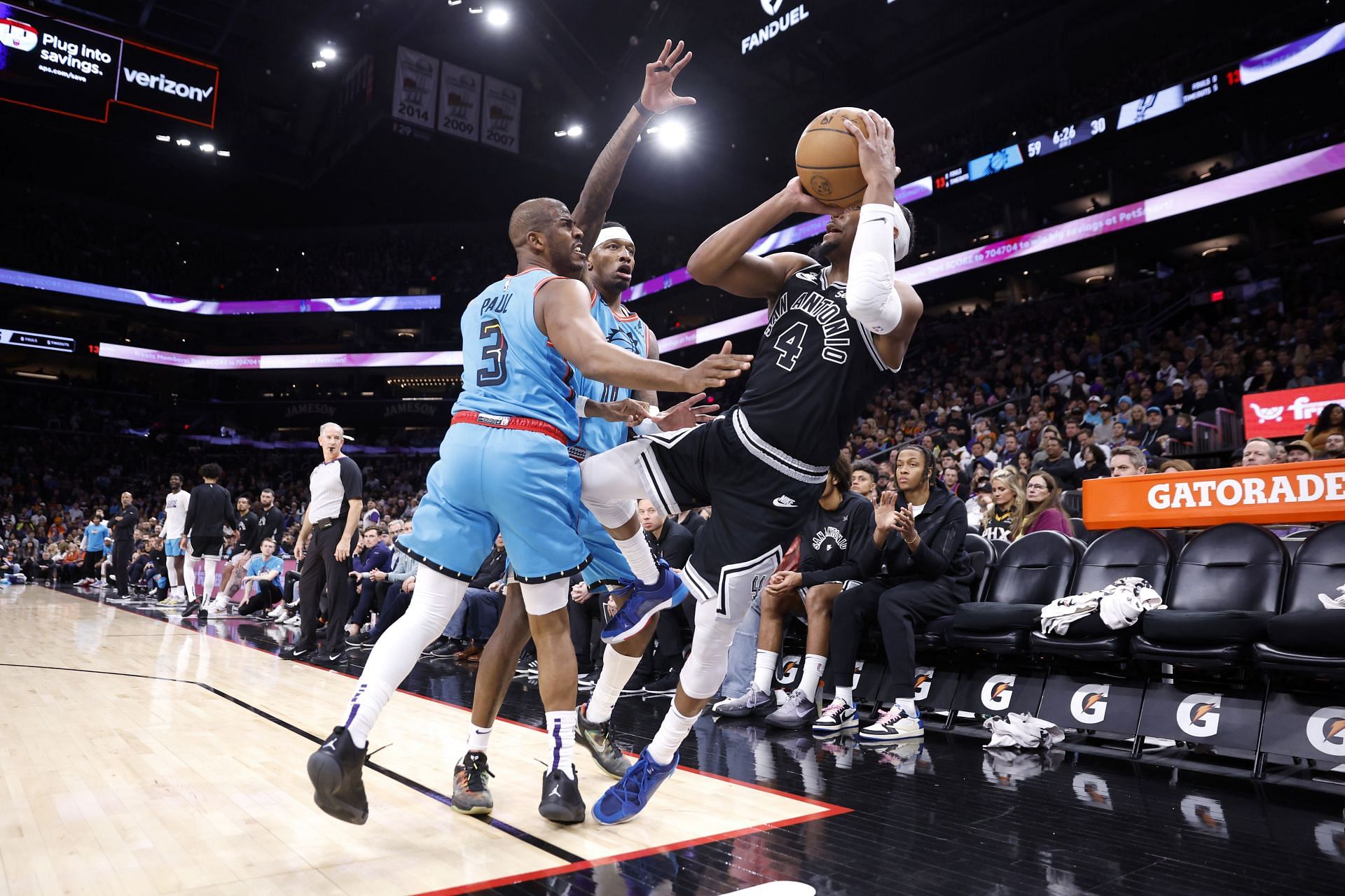 San Antonio Spurs v Phoenix Suns