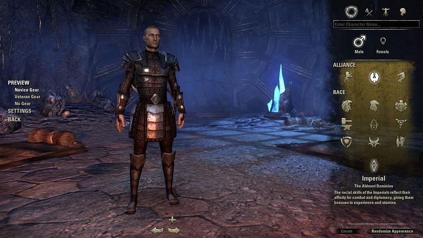 The Elder Scrolls Online Video Shows Character Creation