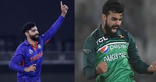 Comparing Ravindra Jadeja and Shadab Khan's ODI numbers in Sri Lanka ahead of Asia Cup 2023