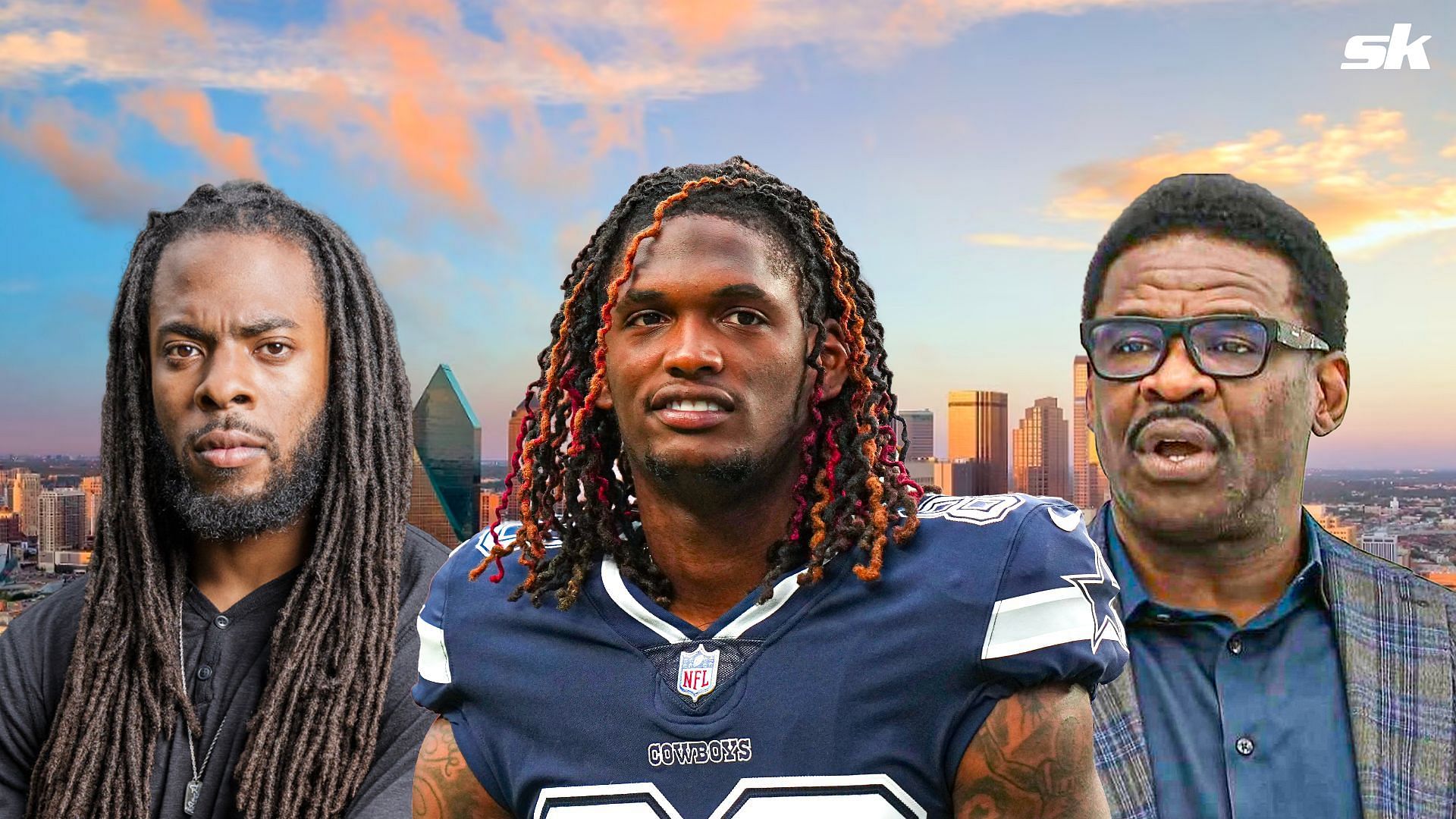 New Undisputed recurring guests Richard Sherman and Michael Irvin square off over CeeDee Lamb advice