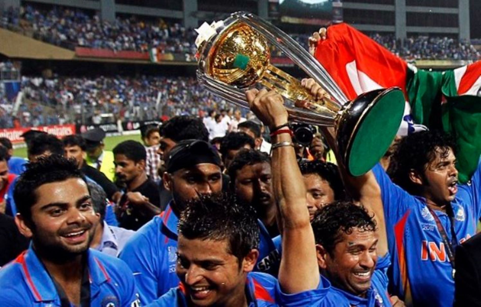 Kohli won his only World Cup at the international level in 2011