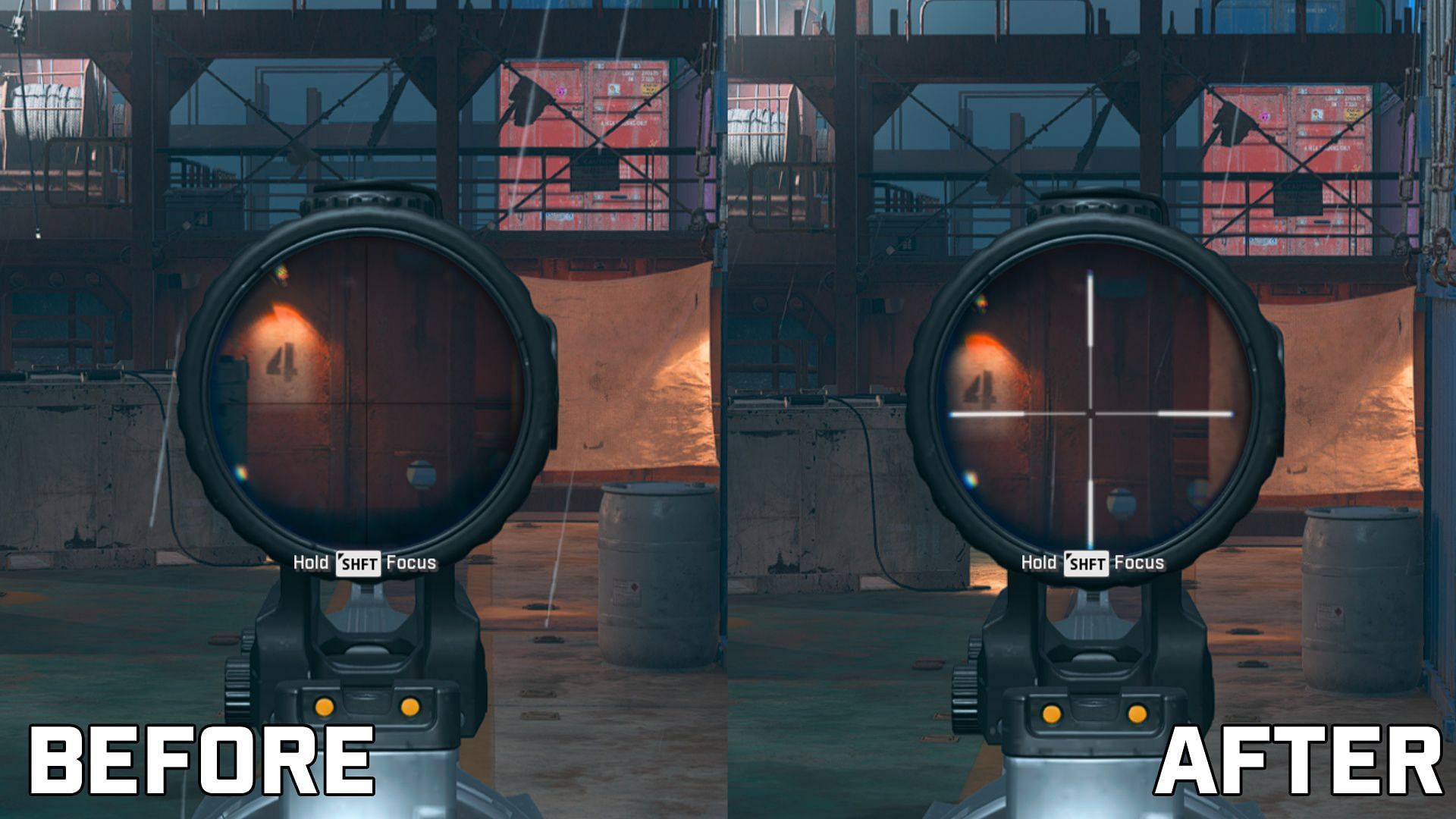 Using Sniper Optics on a pistol in Modern Warfare 2 (Image via Activision)