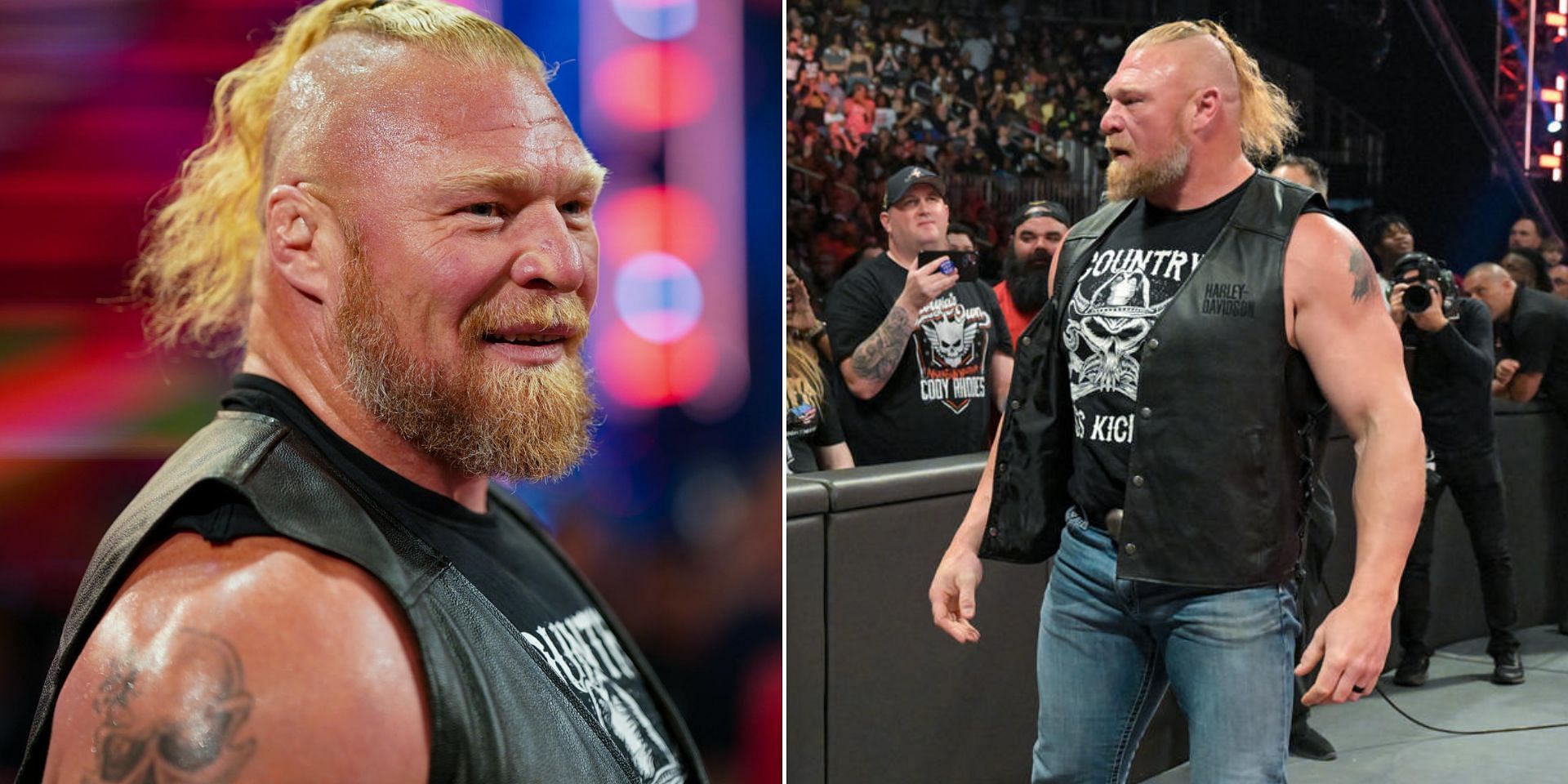 Brock Lesnar returned to WWE on RAW this week