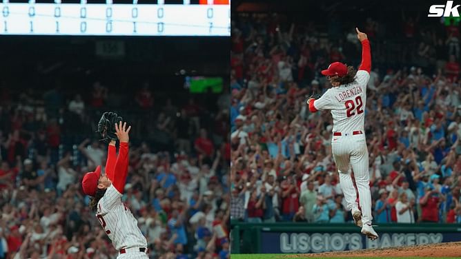WATCH: Michael Lorenzen's family gets emotional after Phillies pitcher completes a no-hitter