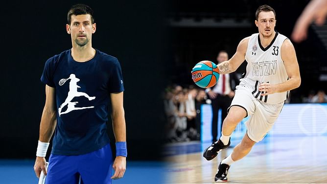 Serbian basketball player Danilo Andusic accuses US Open of "cheating" Novak Djokovic out of matches after tournament lauds his win record