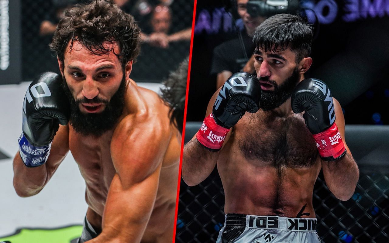 Chingiz Allazov (Left) faces Marat Grigorian (Right) at ONE Fight Night 13