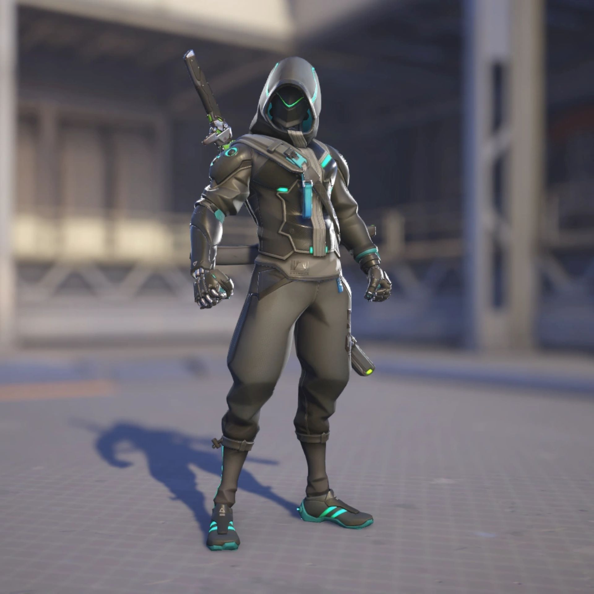 Street Runner Genji (Image via Blizzard Entertainment)